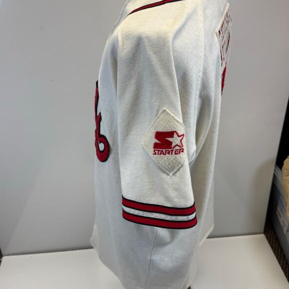 Vtg Chicago Bulls Baseball Style Jersey 90s NBA Basketball Sz XL - Picture 5 of 16